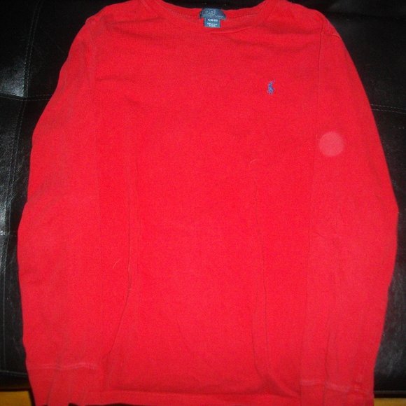 Red Polo By Ralph Lauren Long Sleeve - Picture 1 of 3
